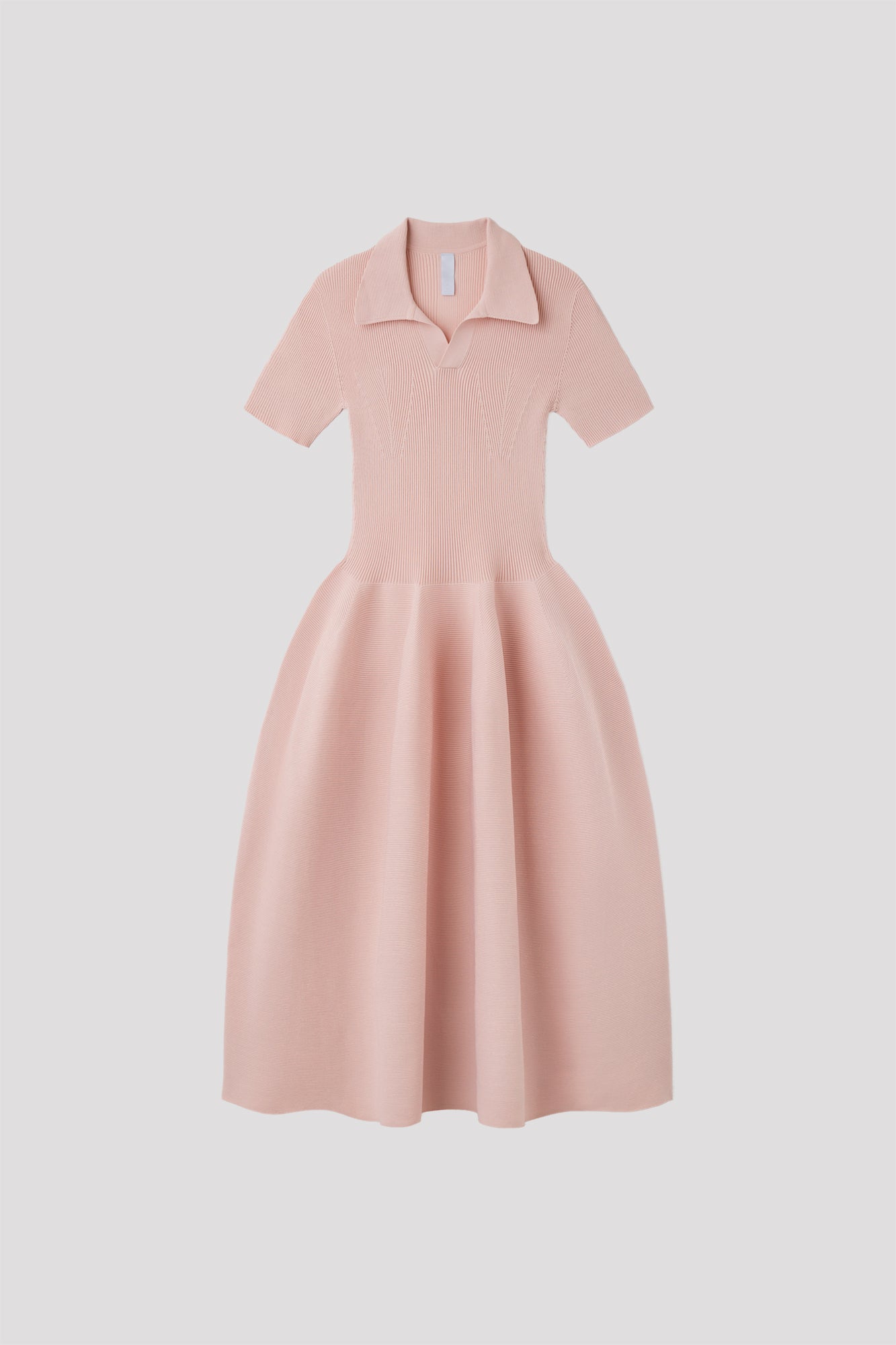 POTTERY GLITTER SHORT SLEEVE POLO DRESS