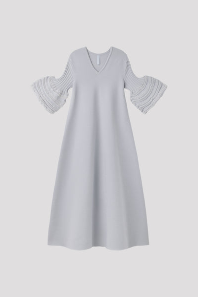 POTTERY SWELL GLITTER SHORT BELL SLEEVE FLARE DRESS