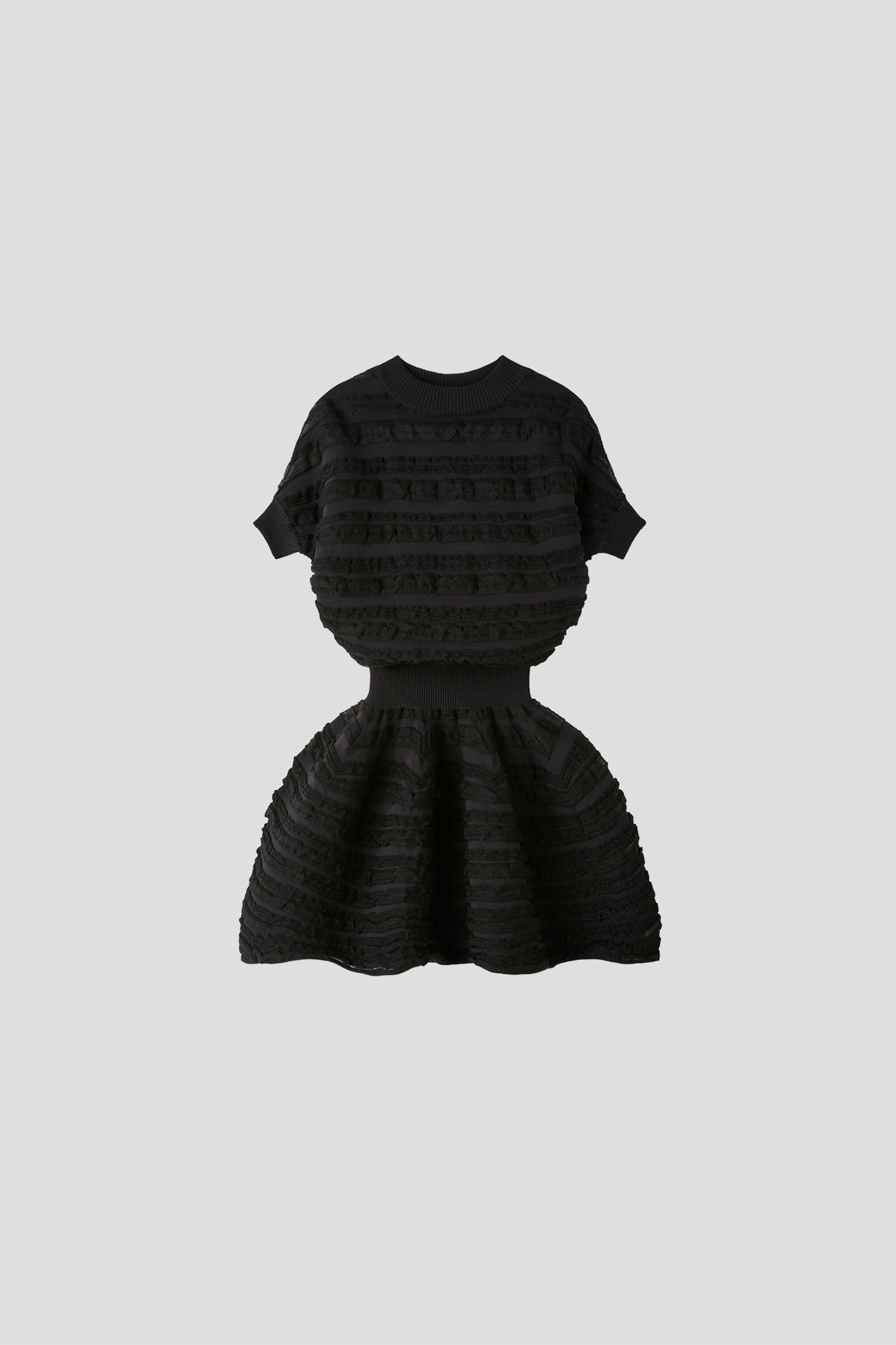 【新品タグ付き】　pottery glitter mini dress POTTERY HS SWELL GLITTER PUFF SLEEVE MINI DRESS