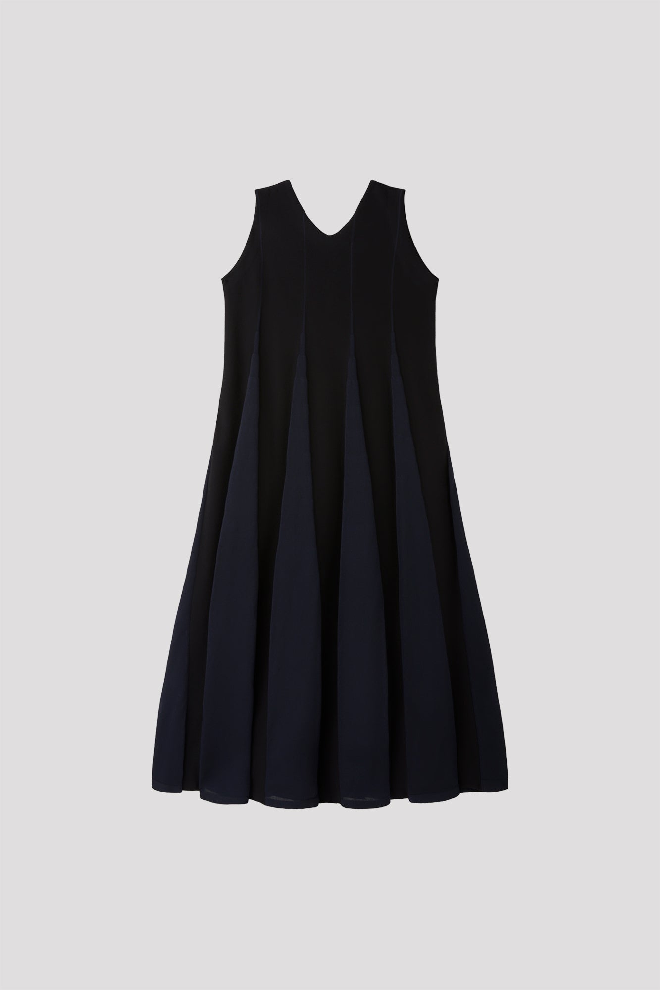 BAMBOO CONIC SLEEVELESS DRESS