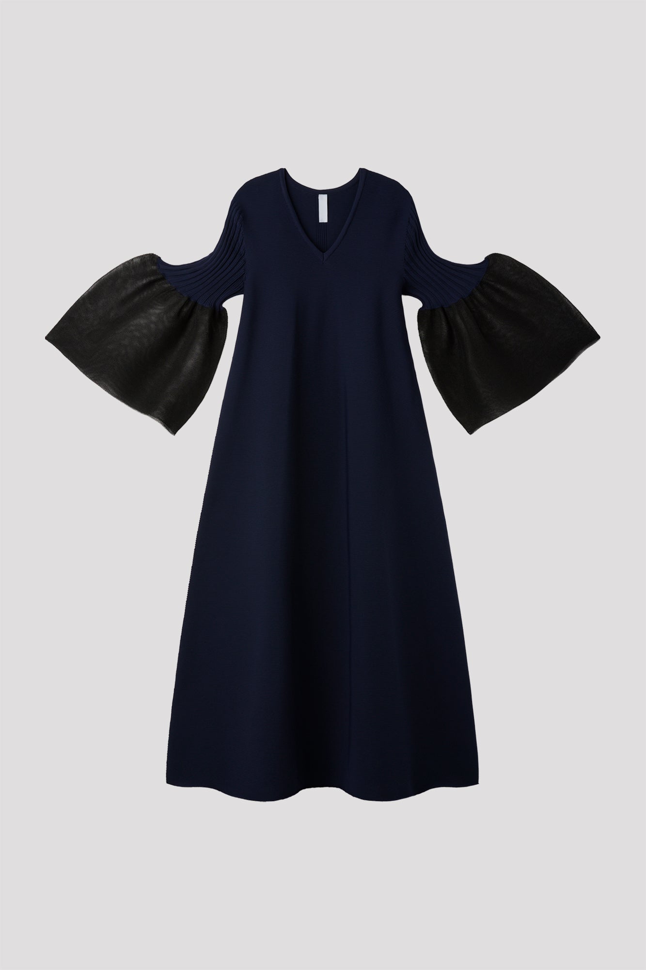 POTTERY LUCENT LONG BELL SLEEVE FLARE DRESS