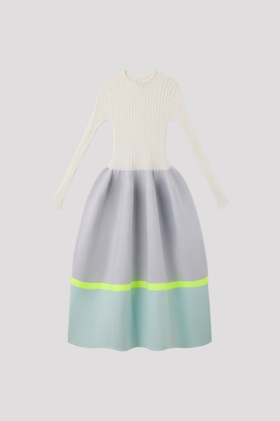ワンピース CFCL POTTERY DRESS POTTERY LONG SLEEVE DRESS
