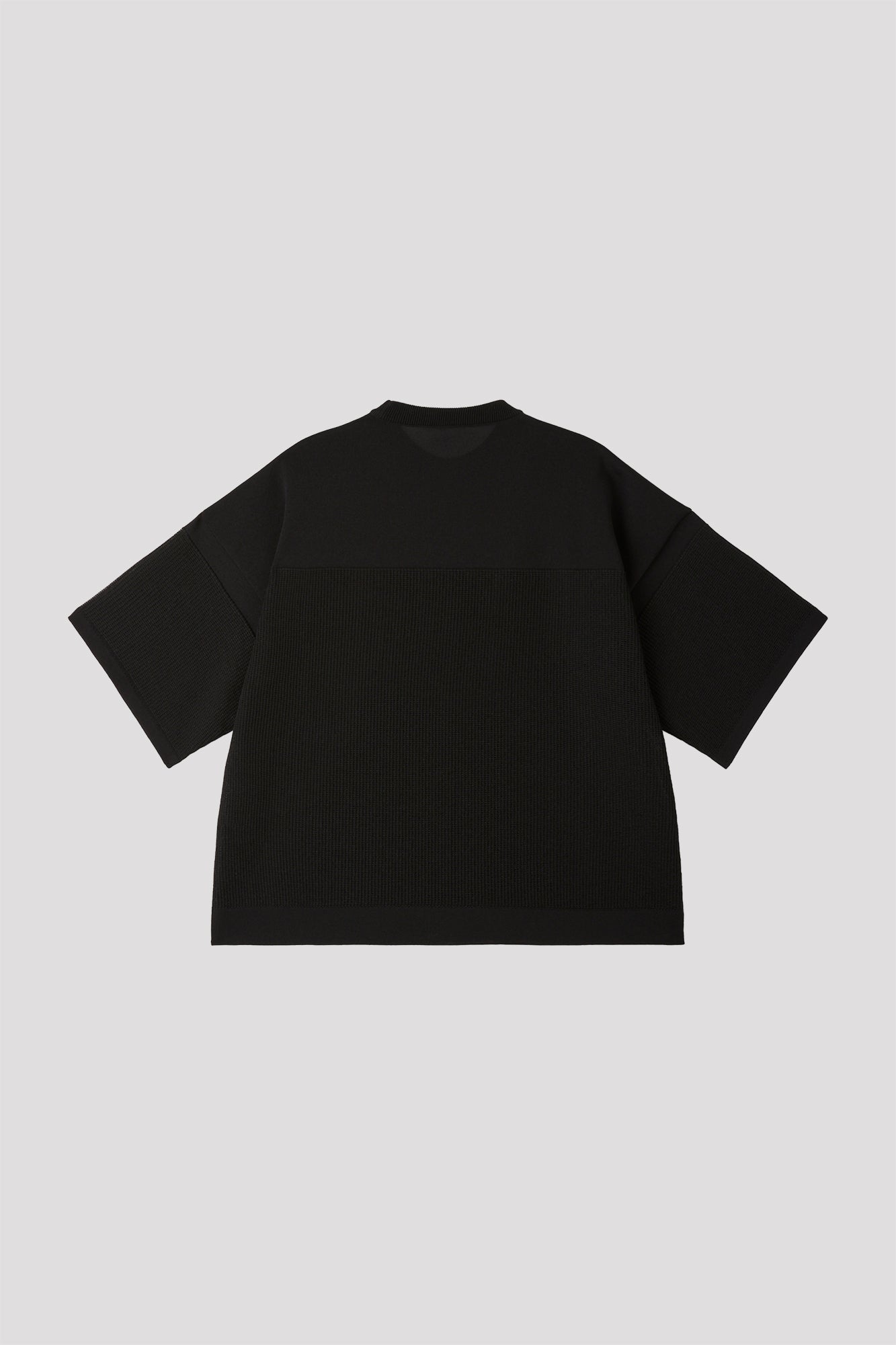 WAFFLE LUCENT SHORT SLEEVE TEE SHIRT