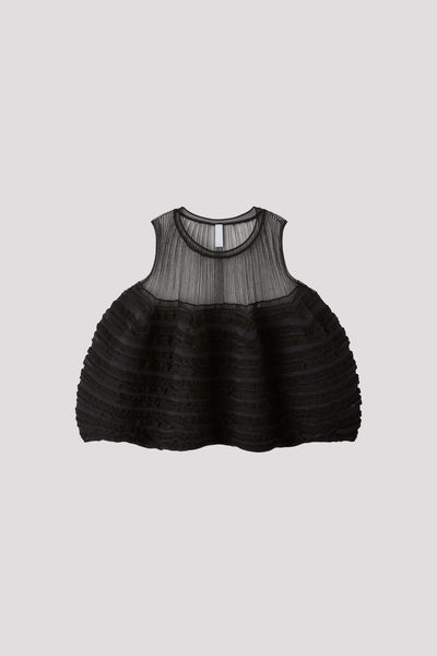 トップス POTTERY GLITTER SLEEVELESS TOP cfcl CFCL POTTERY GLITTER SLEEVELESS TOP スリーブレストップ