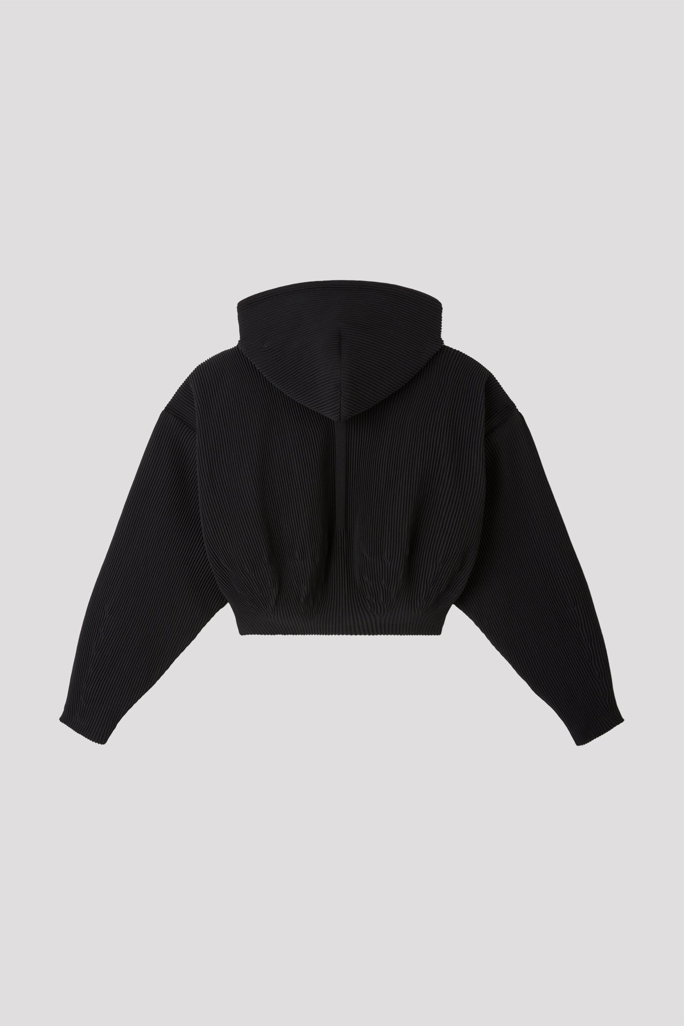 PADDED HYPHA CROPPED HOODIE BOMBER JACKET