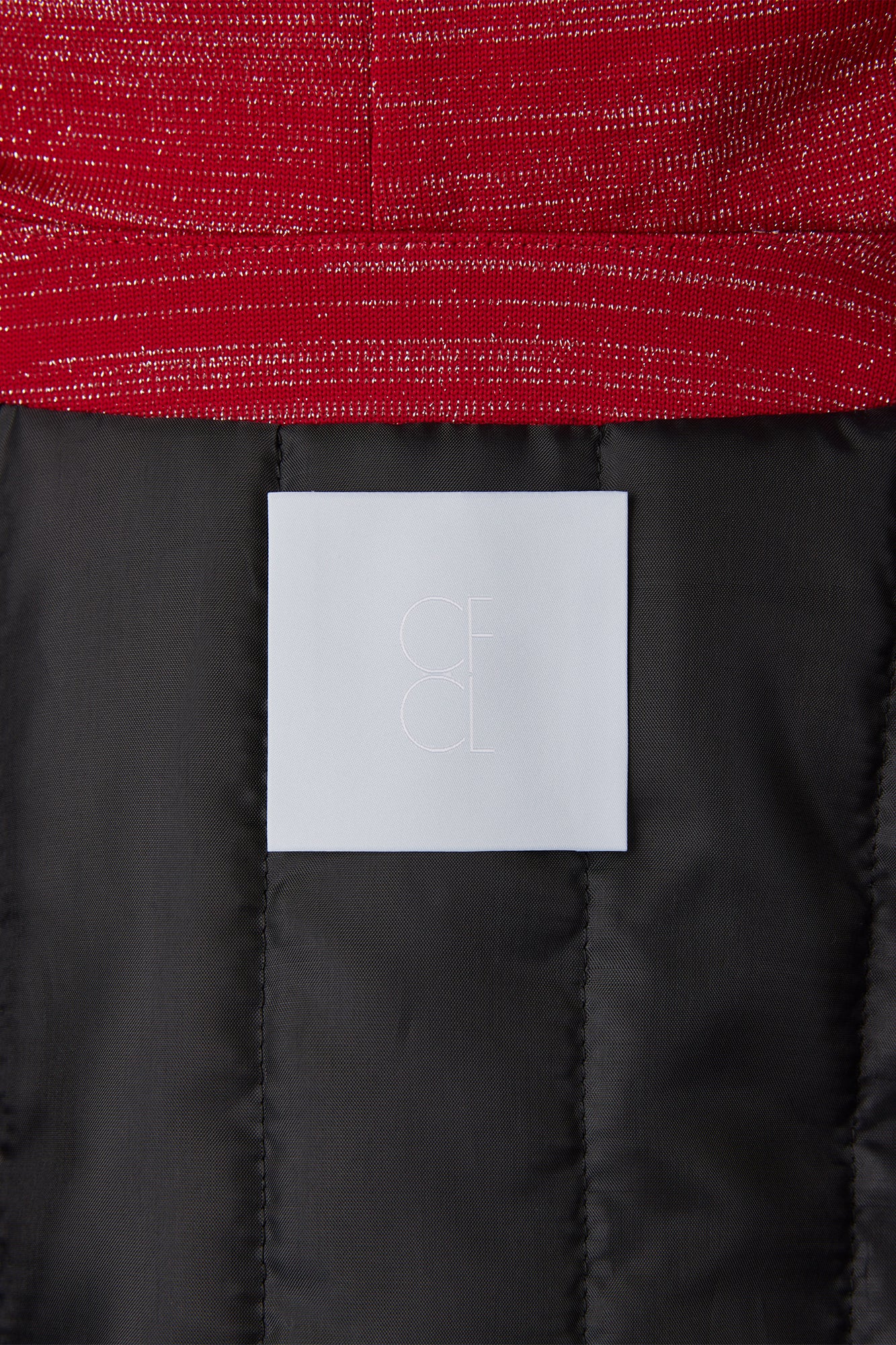 PADDED HYPHA CROPPED HOODIE BOMBER JACKET