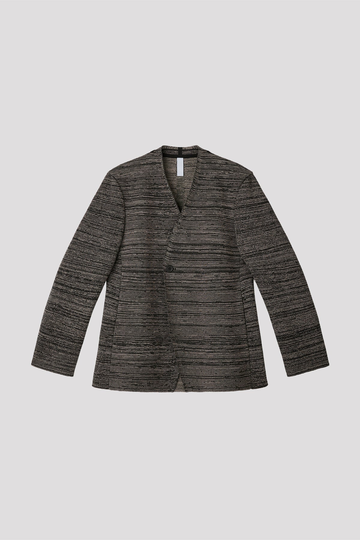TW MILAN COLLARLESS DOUBLE BREASTED JACKET