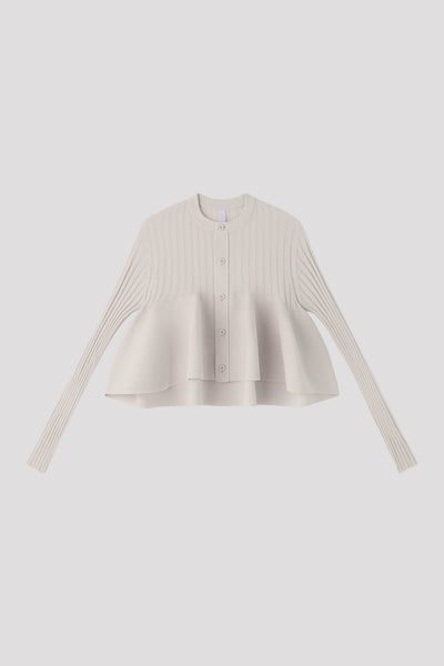 POTTERY BUST FLARE CARDIGAN