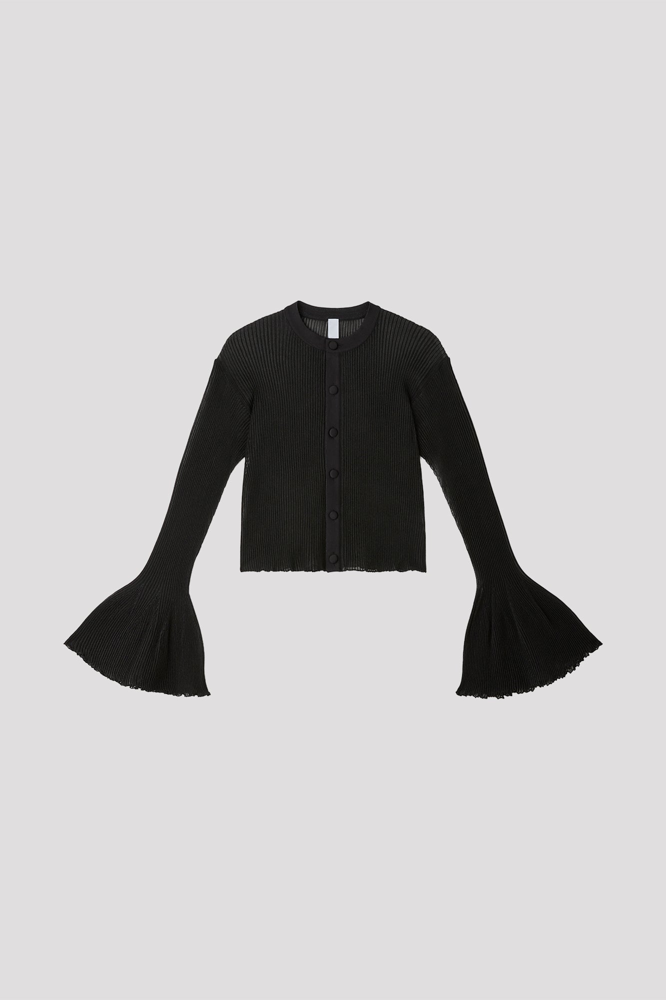 CFCL HYPHA LUCENT BELL SLEEVE カーディガン HYPHA LUCENT GLITTER BELL SLEEVE CARDIGAN