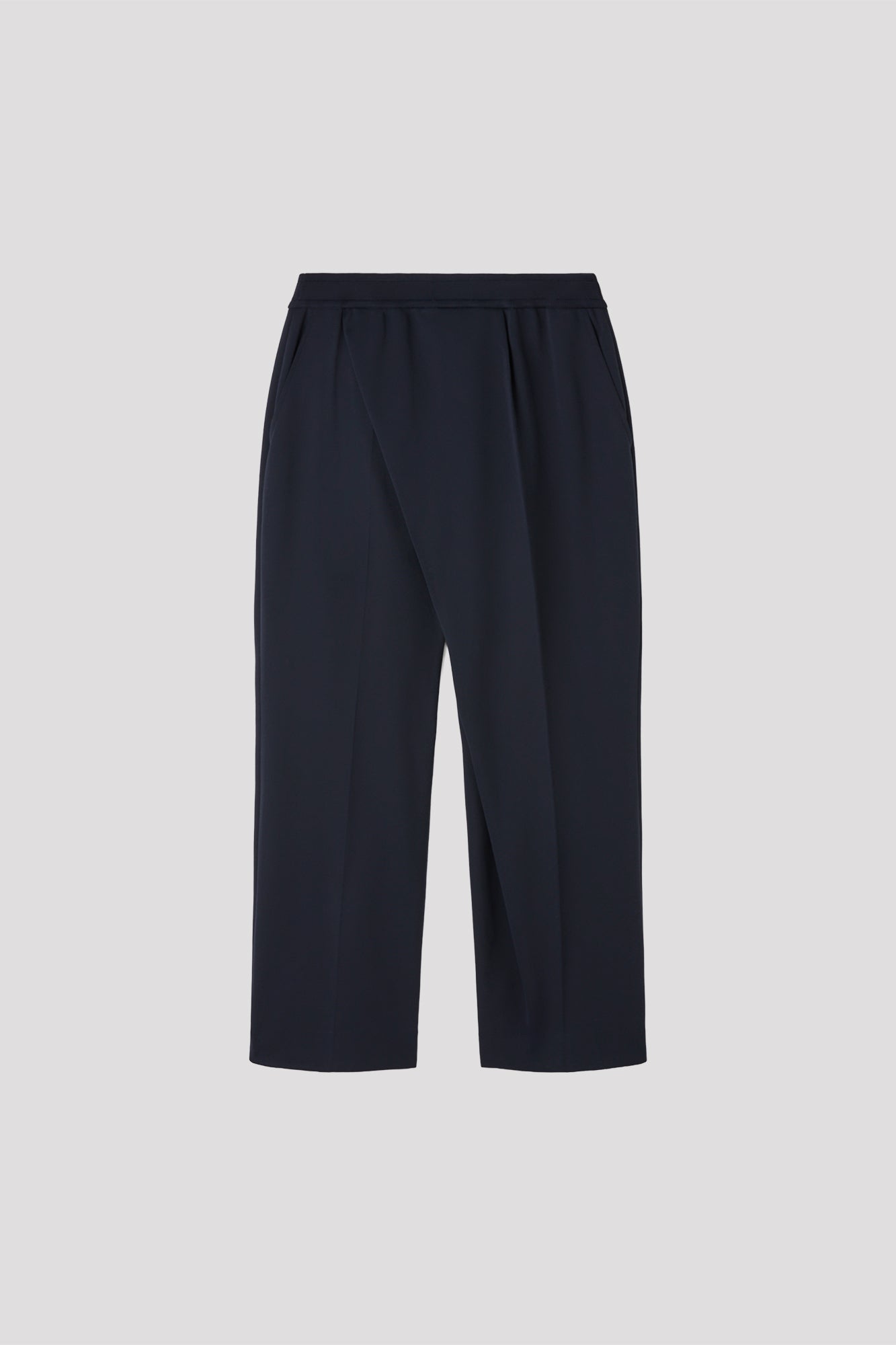 SOFT MILAN WRAP FRONT PANTS