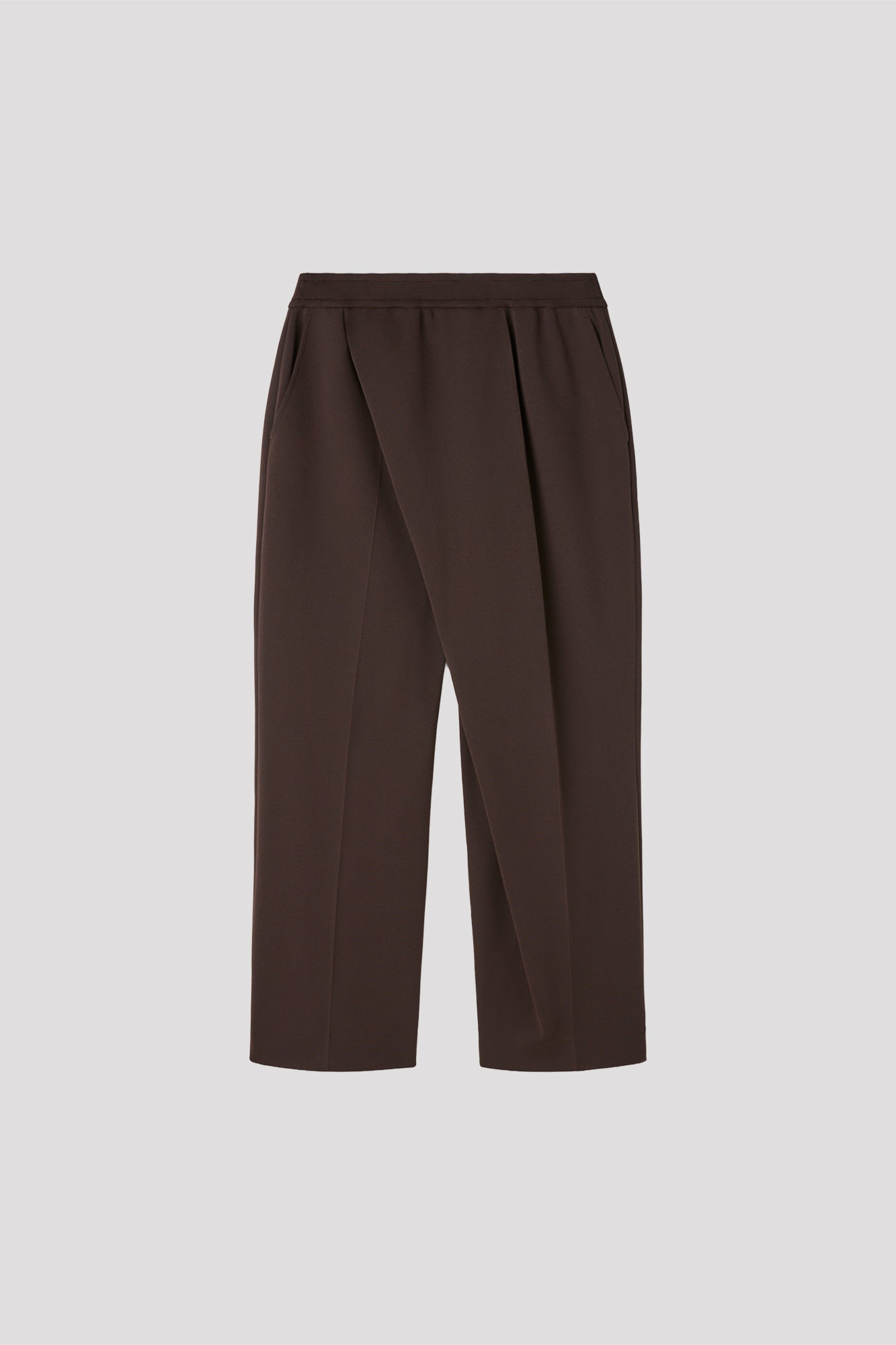 SOFT MILAN WRAP FRONT PANTS
