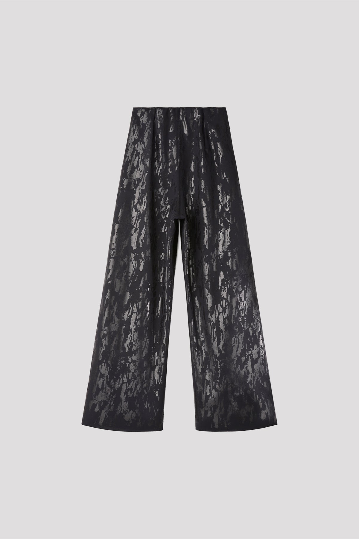 SOFT MILAN FOIL WIDE STRAIGHT PANTS
