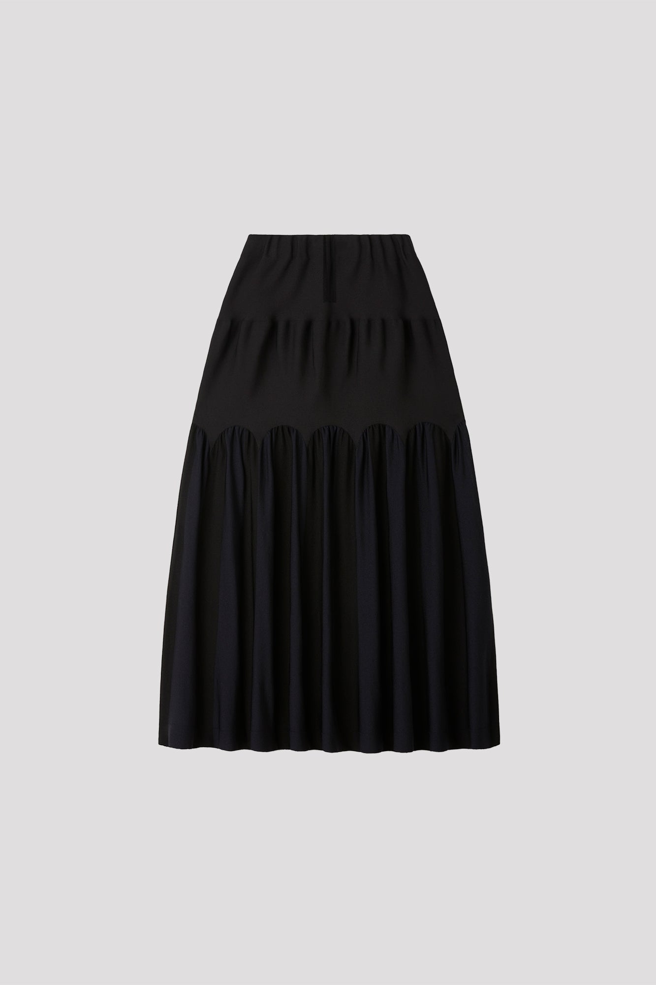 ARCHED FLARE SKIRT