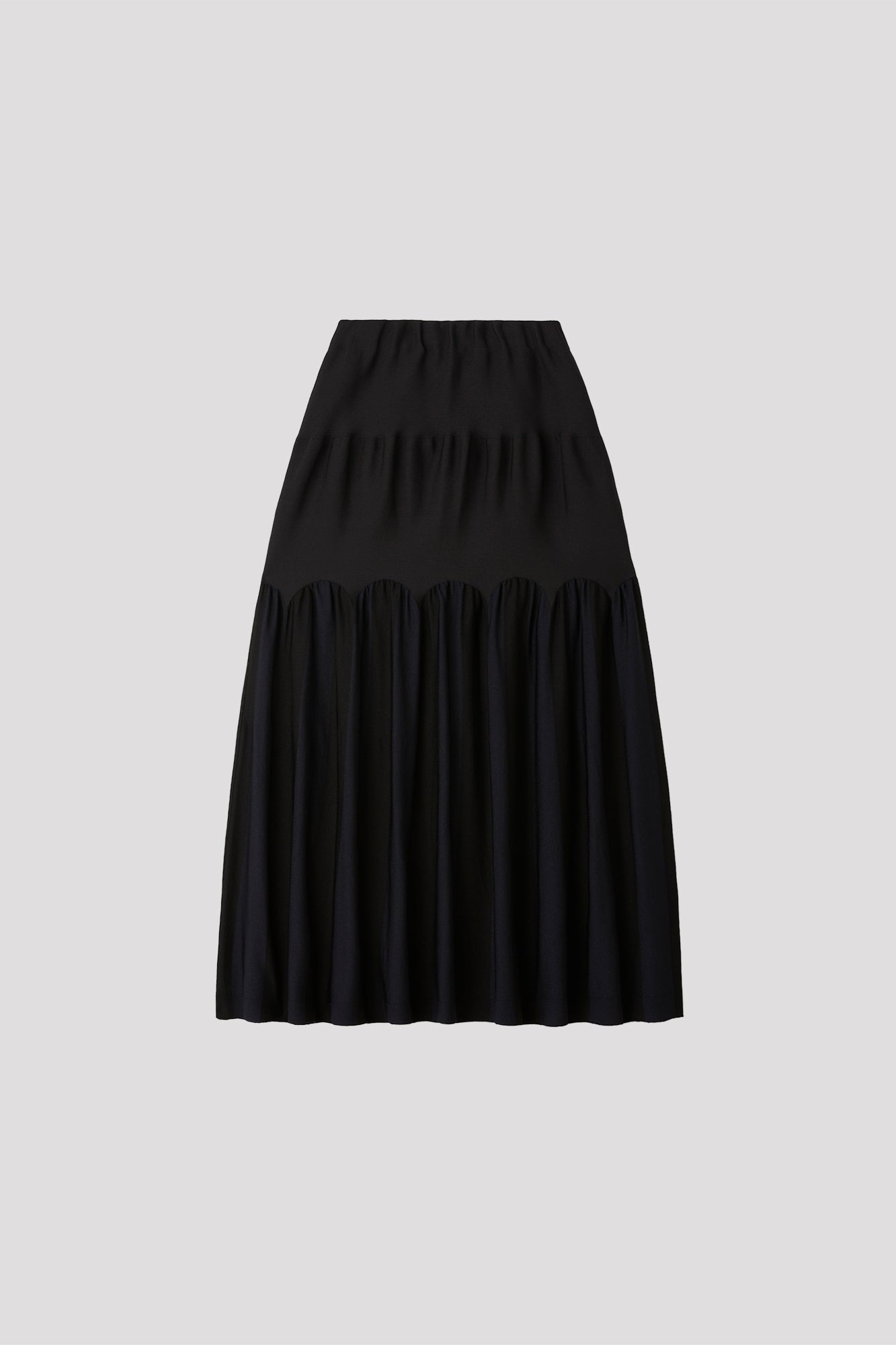 ARCHED FLARE SKIRT