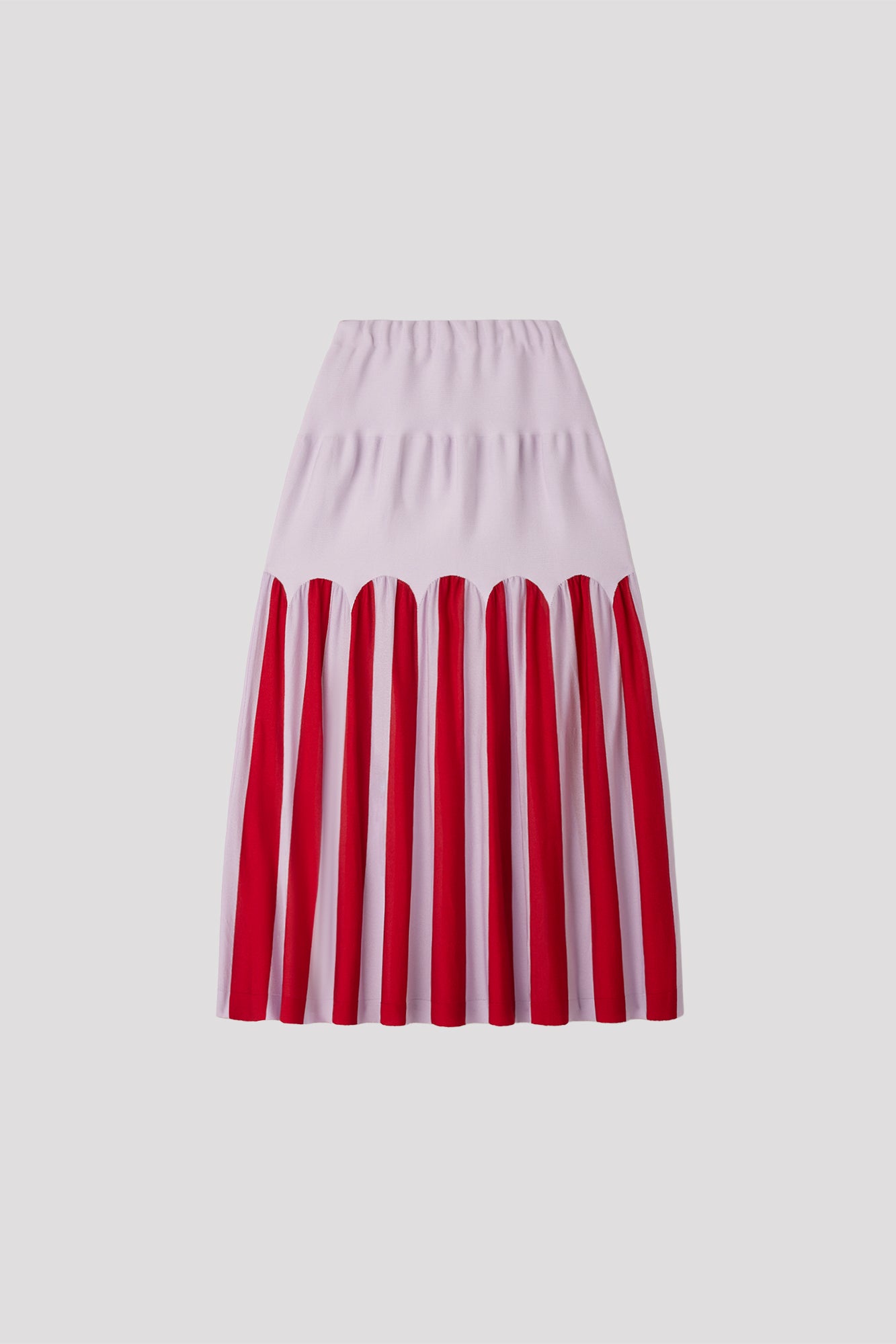 ARCHED FLARE SKIRT