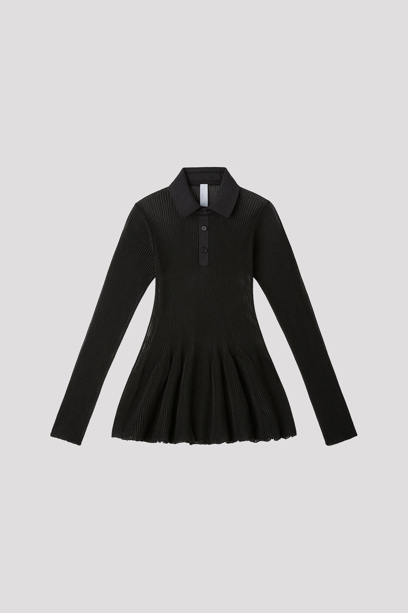 HYPHA LUCENT GLITTER BELL SLEEVE CARDIGAN