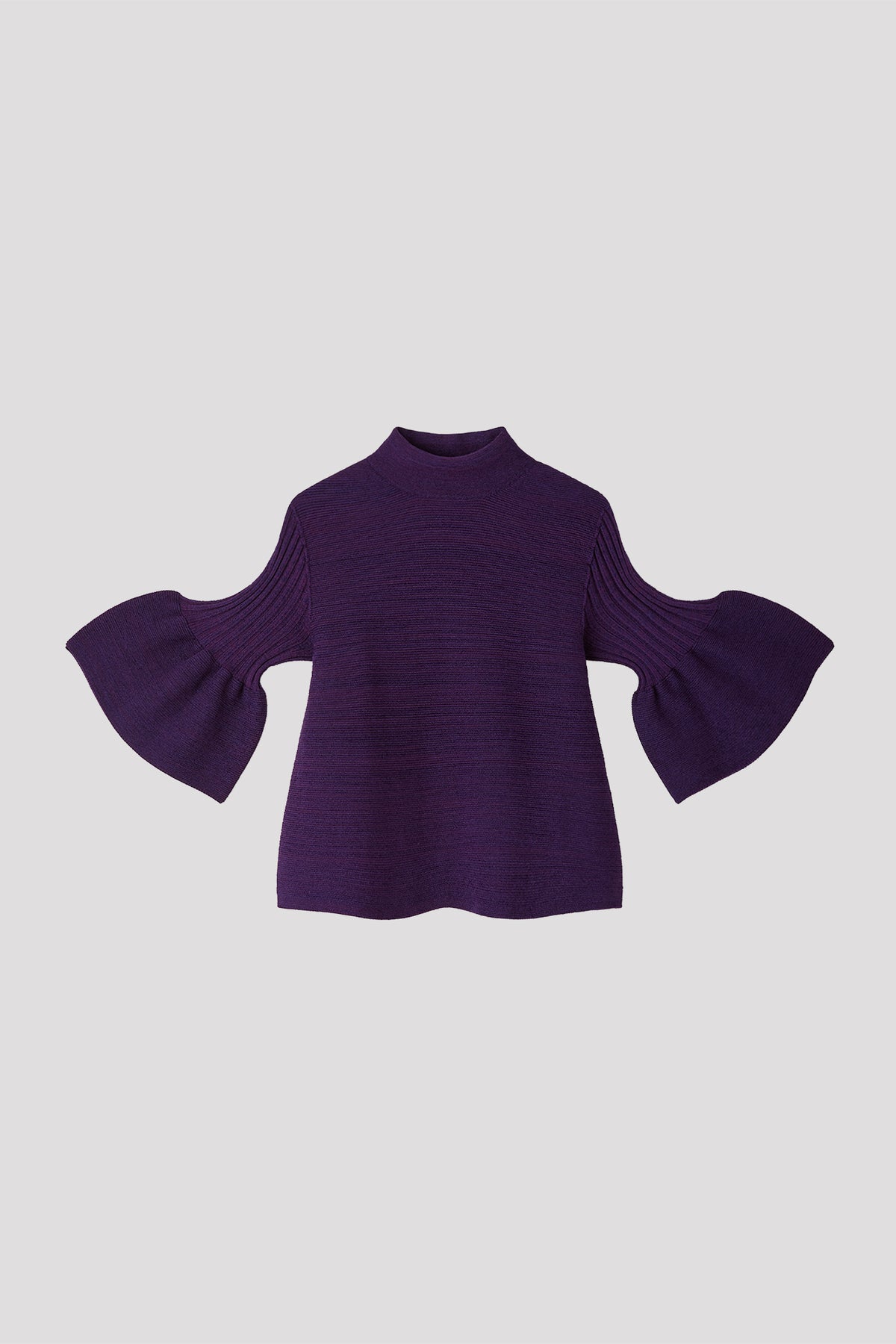 POTTERY VELVET BELL SLEEVE FLARE TOP