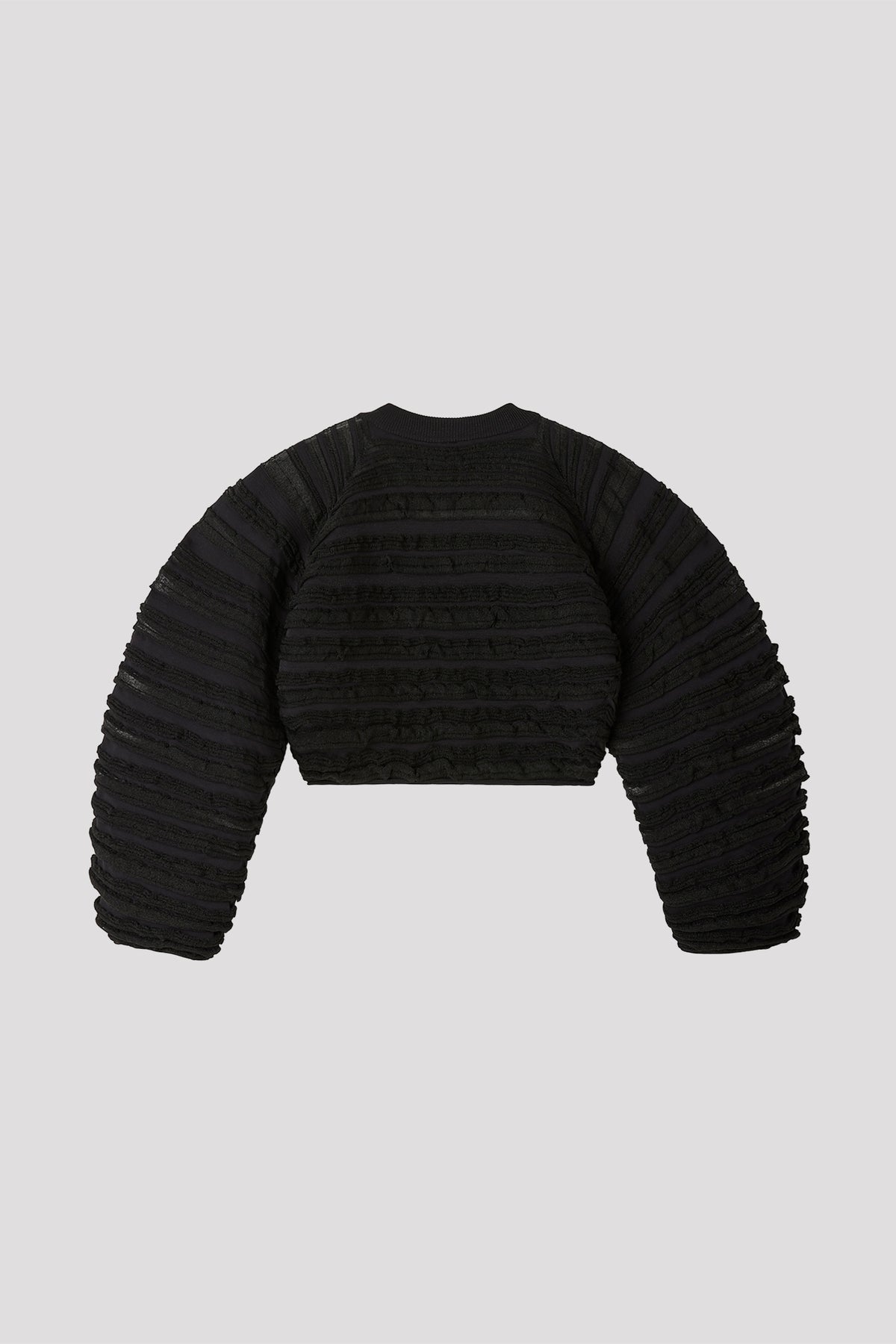 POTTERY SWELL GLITTER CROPPED PULLOVER