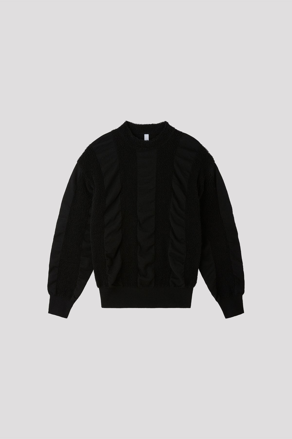 PILE STRIPE PULLOVER