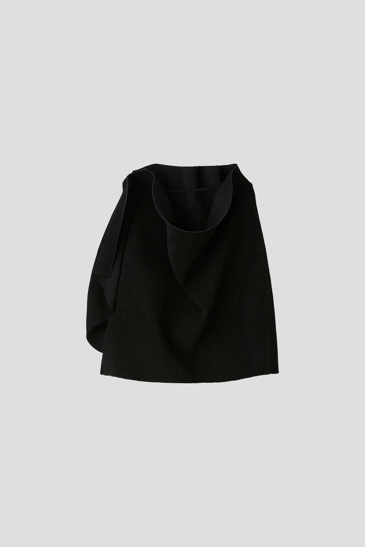 MILAN VELVET DRAPED SLEEVELESS TOP