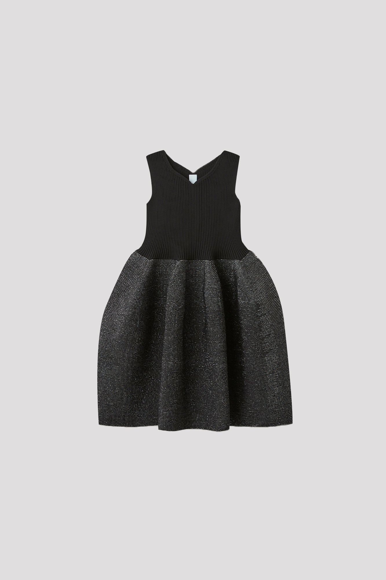 POTTERY KID GLITTER SLEEVELESS DRESS