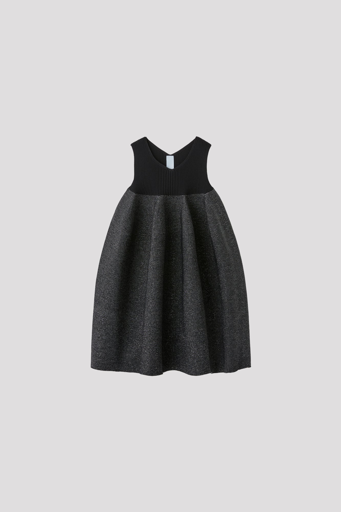 POTTERY KID GLITTER SLEEVELESS BUST FLARE DRESS