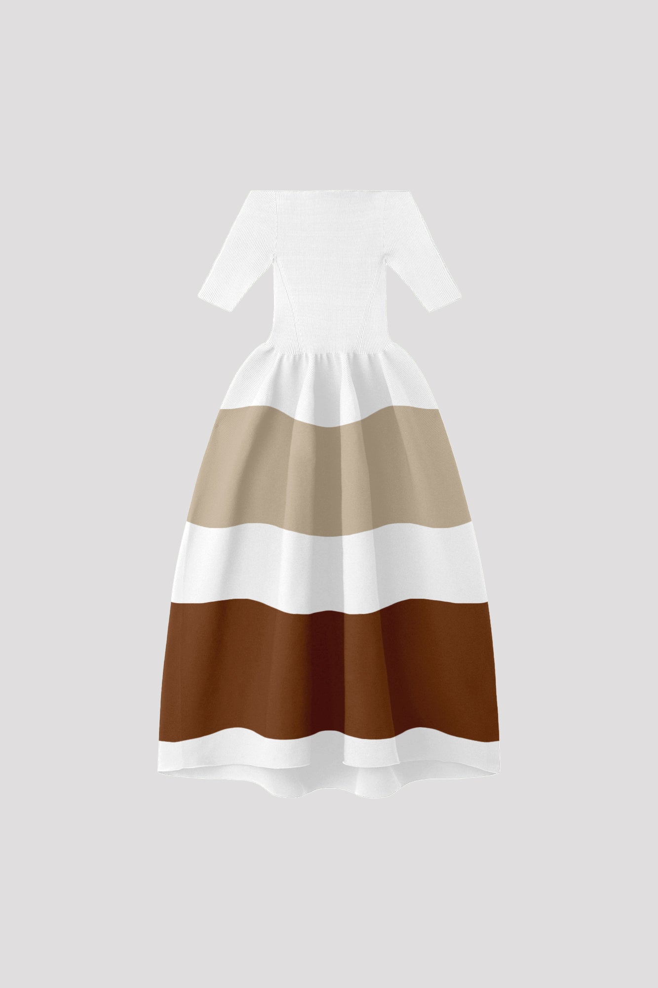 POTTERY HS OFF SHOULDER SHORT SLEEVE DRESS