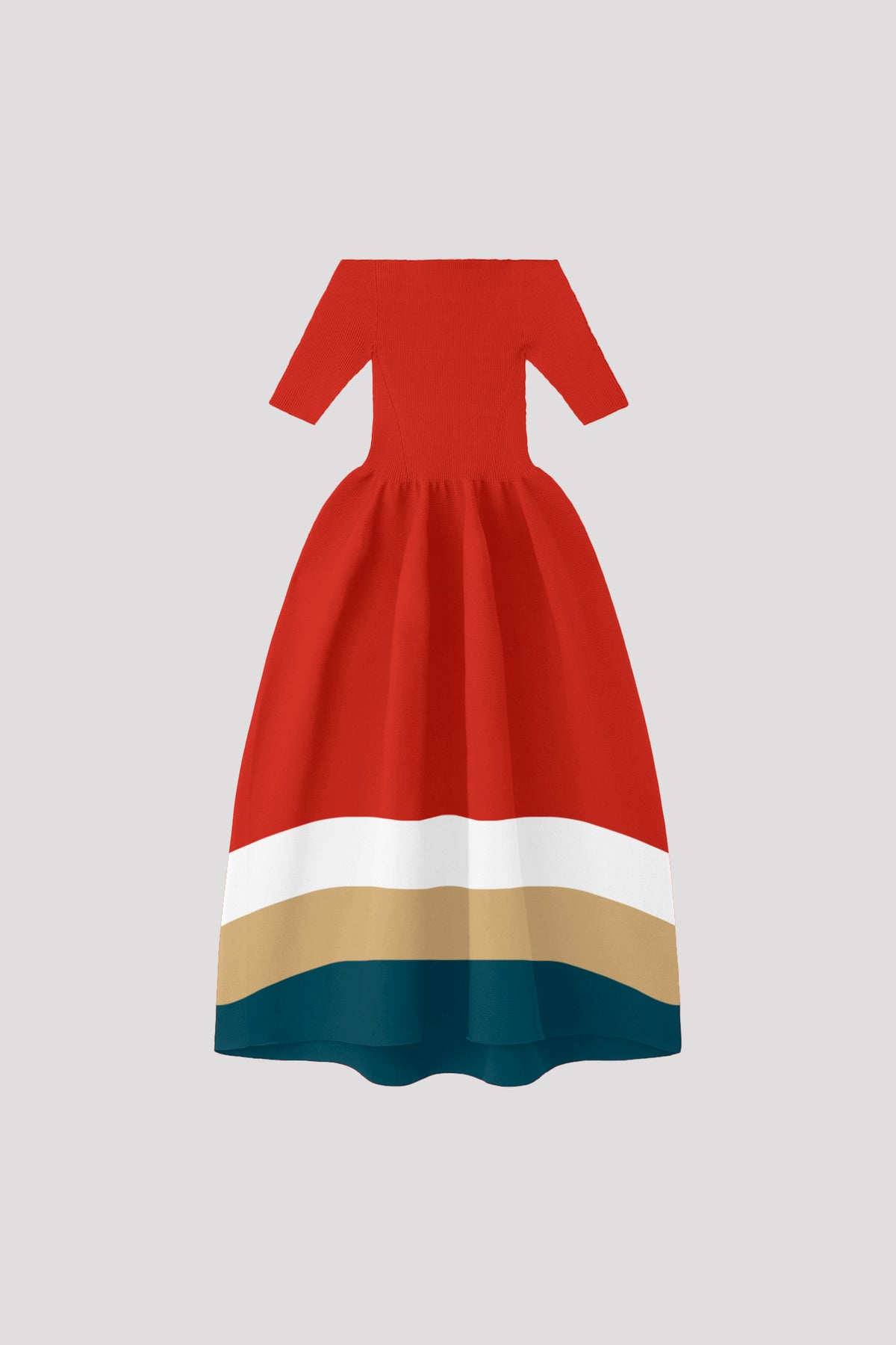 POTTERY HS OFF SHOULDER SHORT SLEEVE DRESS