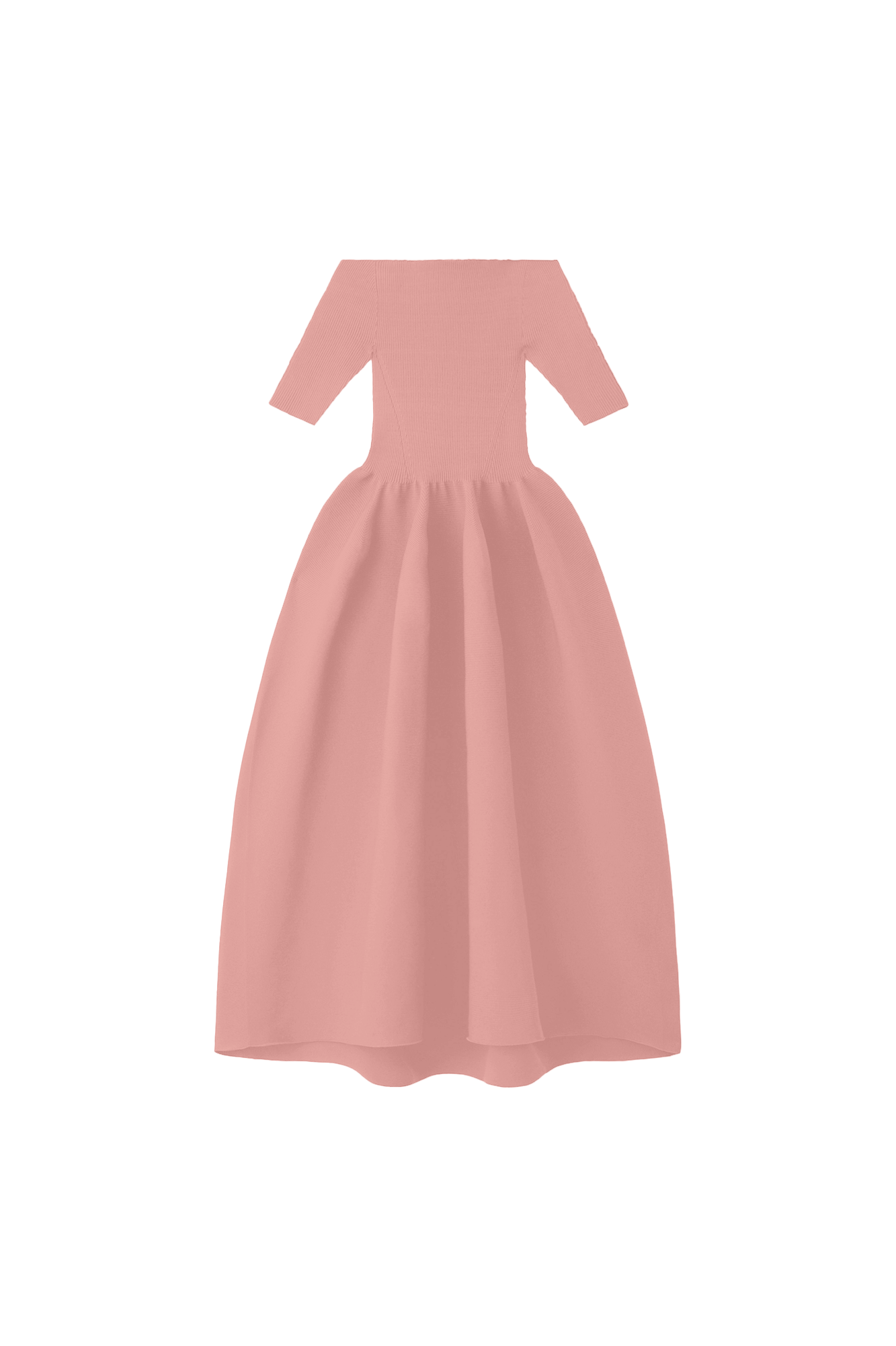 POTTERY HS OFF SHOULDER SHORT SLEEVE DRESS