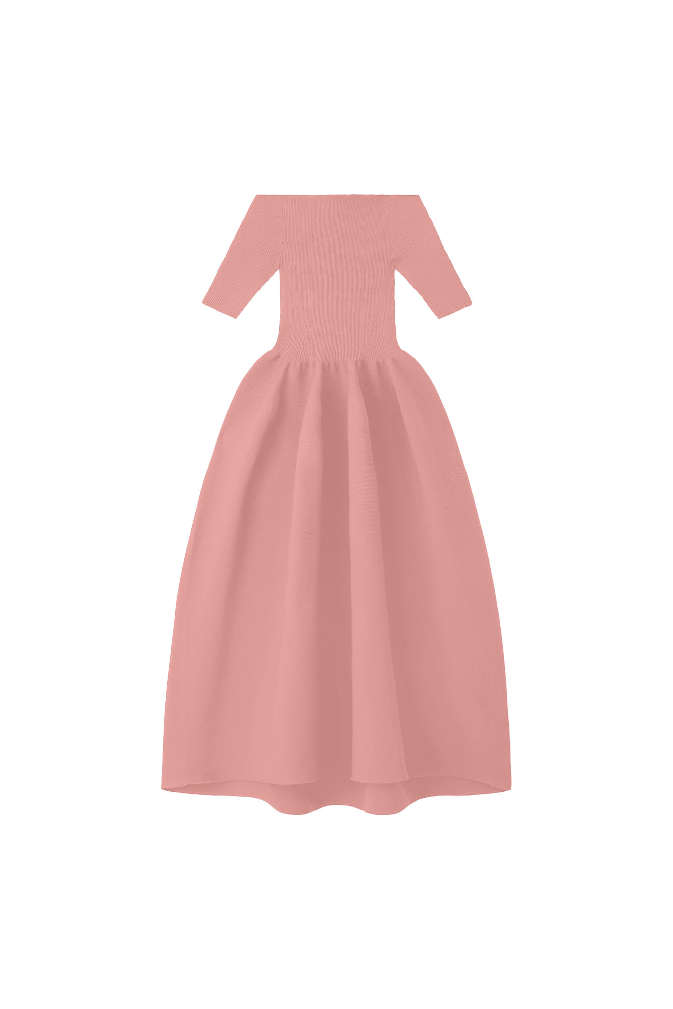 POTTERY HS OFF SHOULDER SHORT SLEEVE DRESS