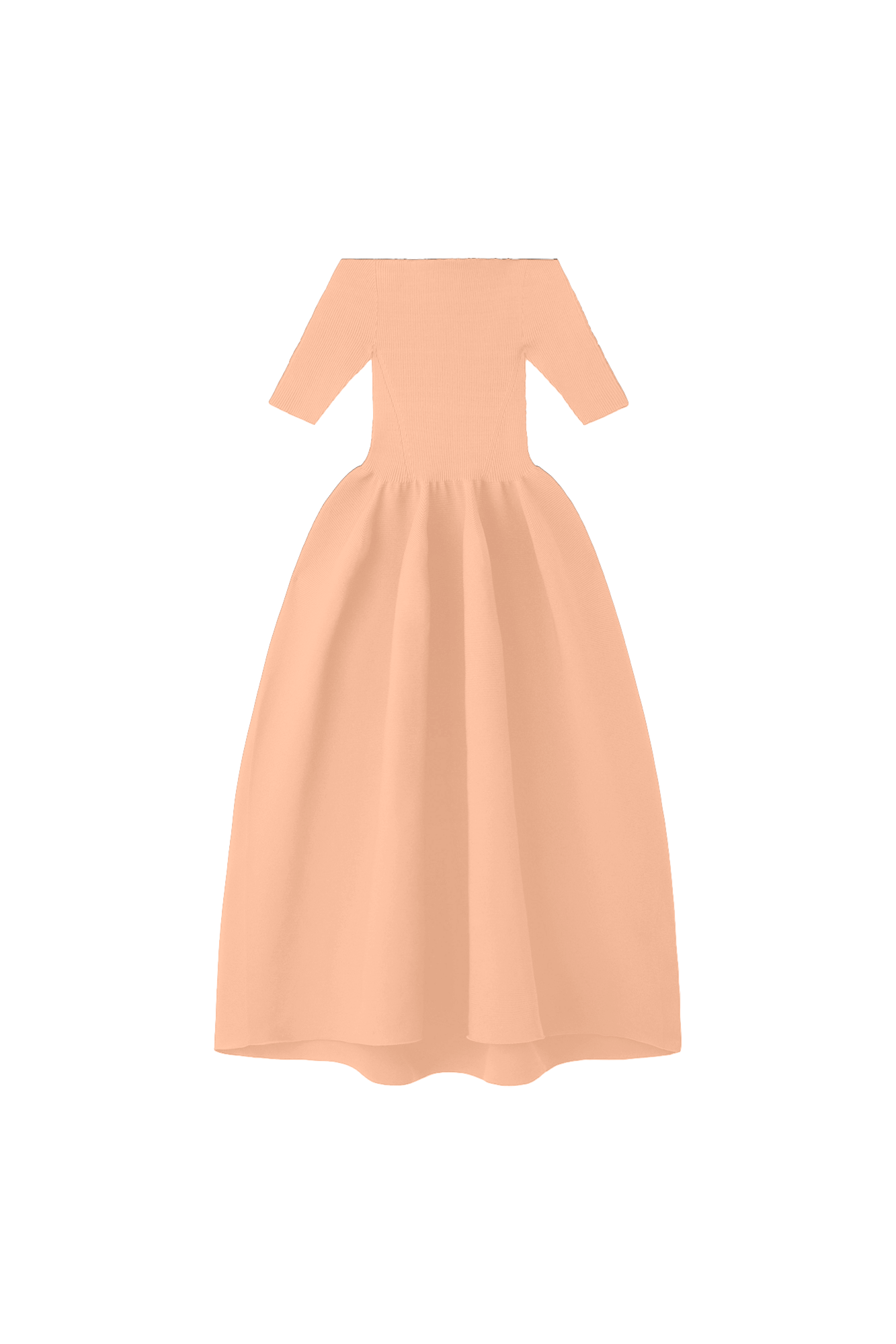 POTTERY HS OFF SHOULDER SHORT SLEEVE DRESS