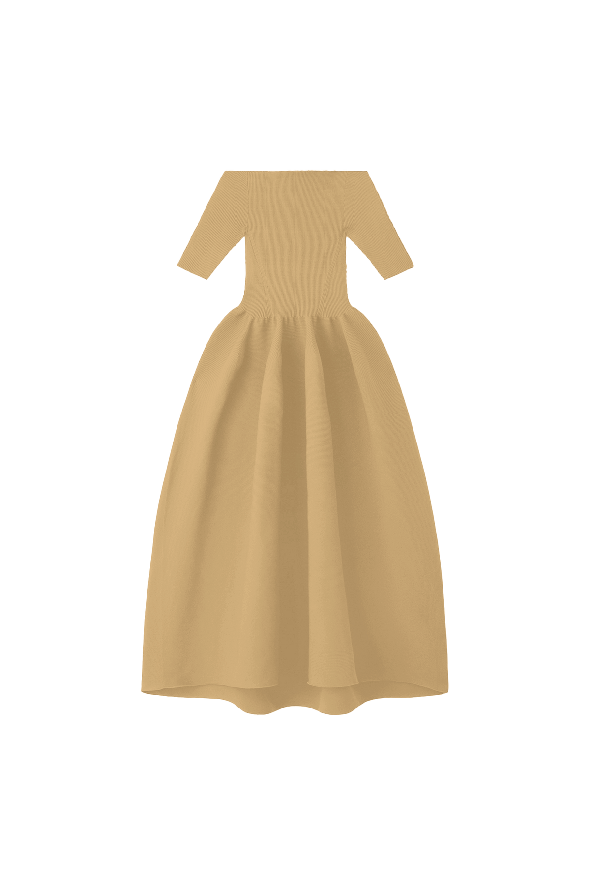 POTTERY HS OFF SHOULDER SHORT SLEEVE DRESS