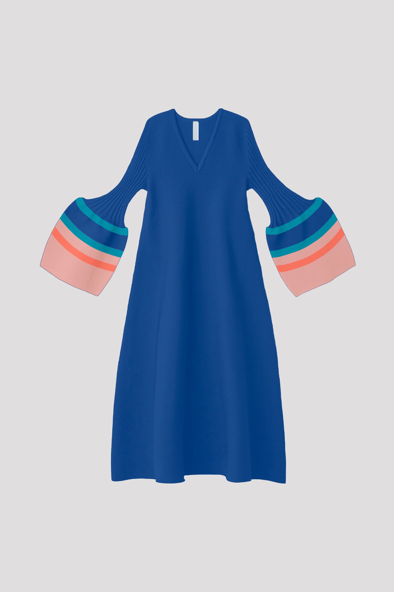 CFCL フレアスリーブ ワンピース POTTERY-LONG-BELL-SLEEVE-FLARE
