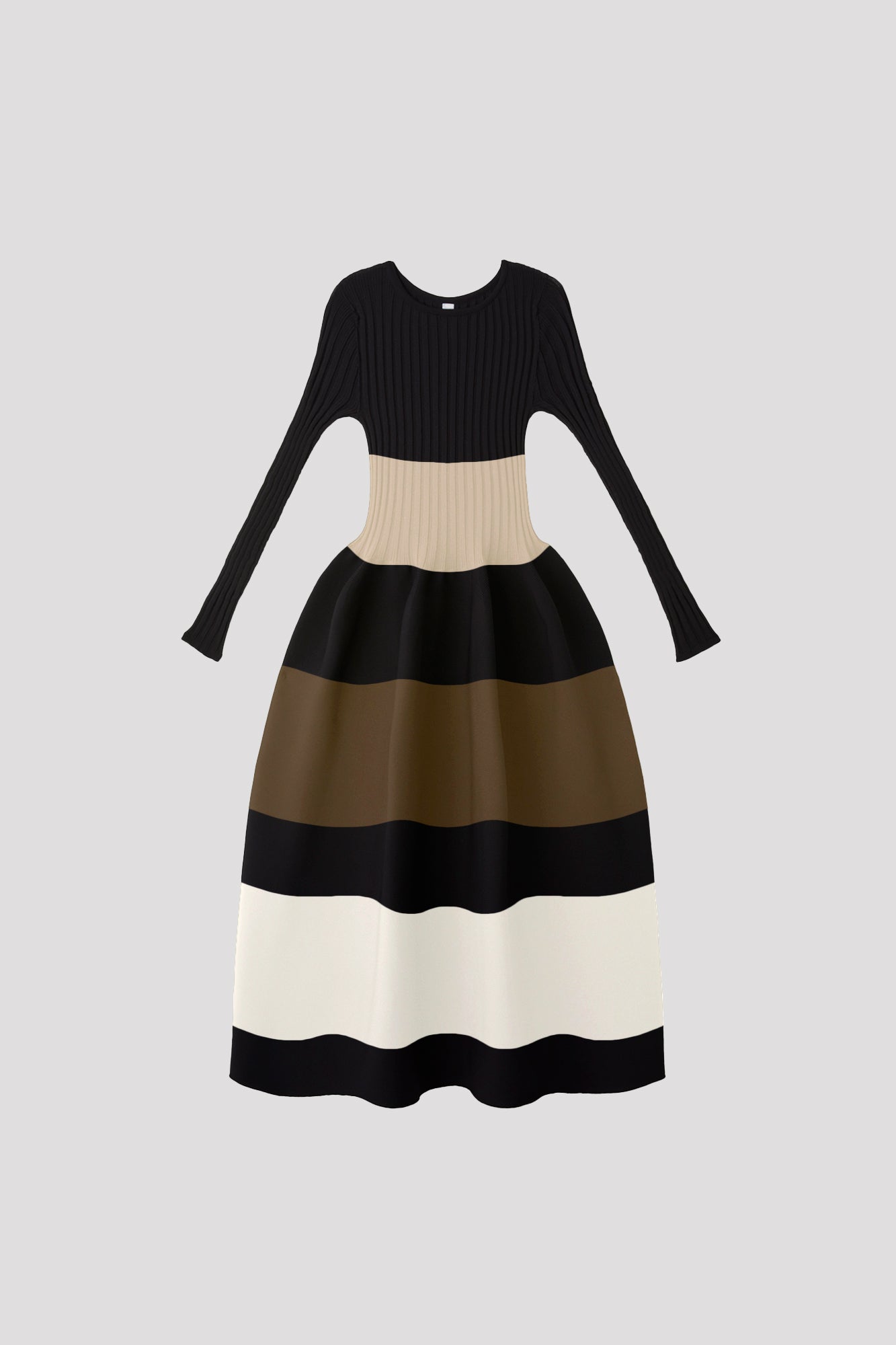 POTTERY LONG SLEEVE DRESS