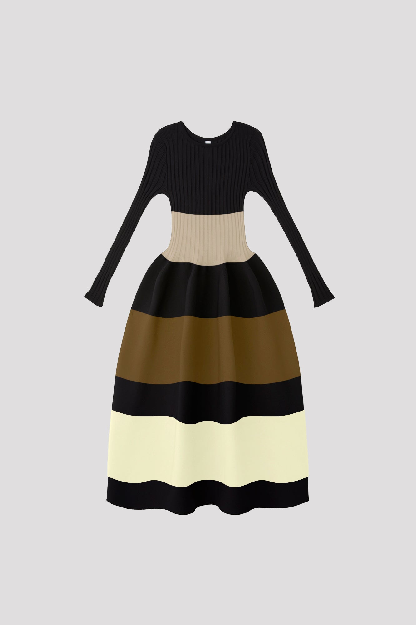 POTTERY LONG SLEEVE DRESS