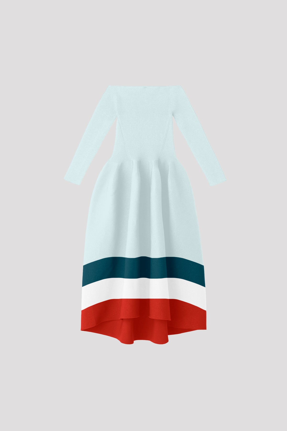 POTTERY HS OFF SHOULDER LONG SLEEVE DRESS