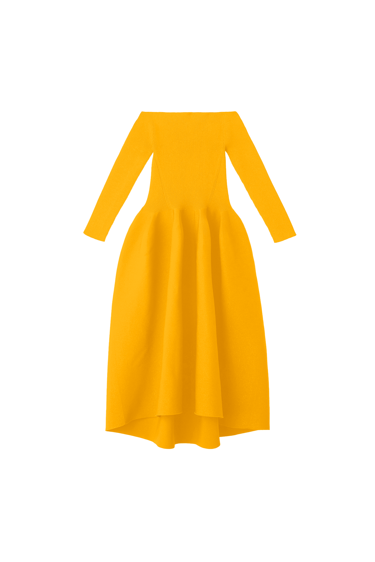 POTTERY HS OFF SHOULDER LONG SLEEVE DRESS