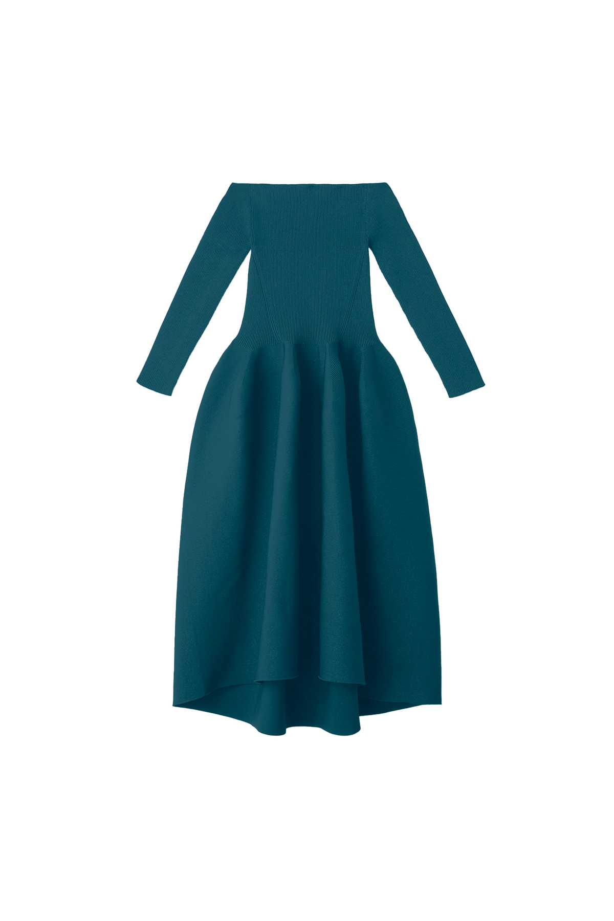 POTTERY HS OFF SHOULDER LONG SLEEVE DRESS