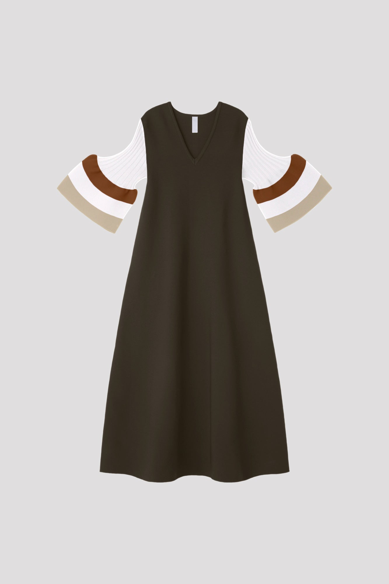 POTTERY SHORT BELL SLEEVE FLARE DRESS