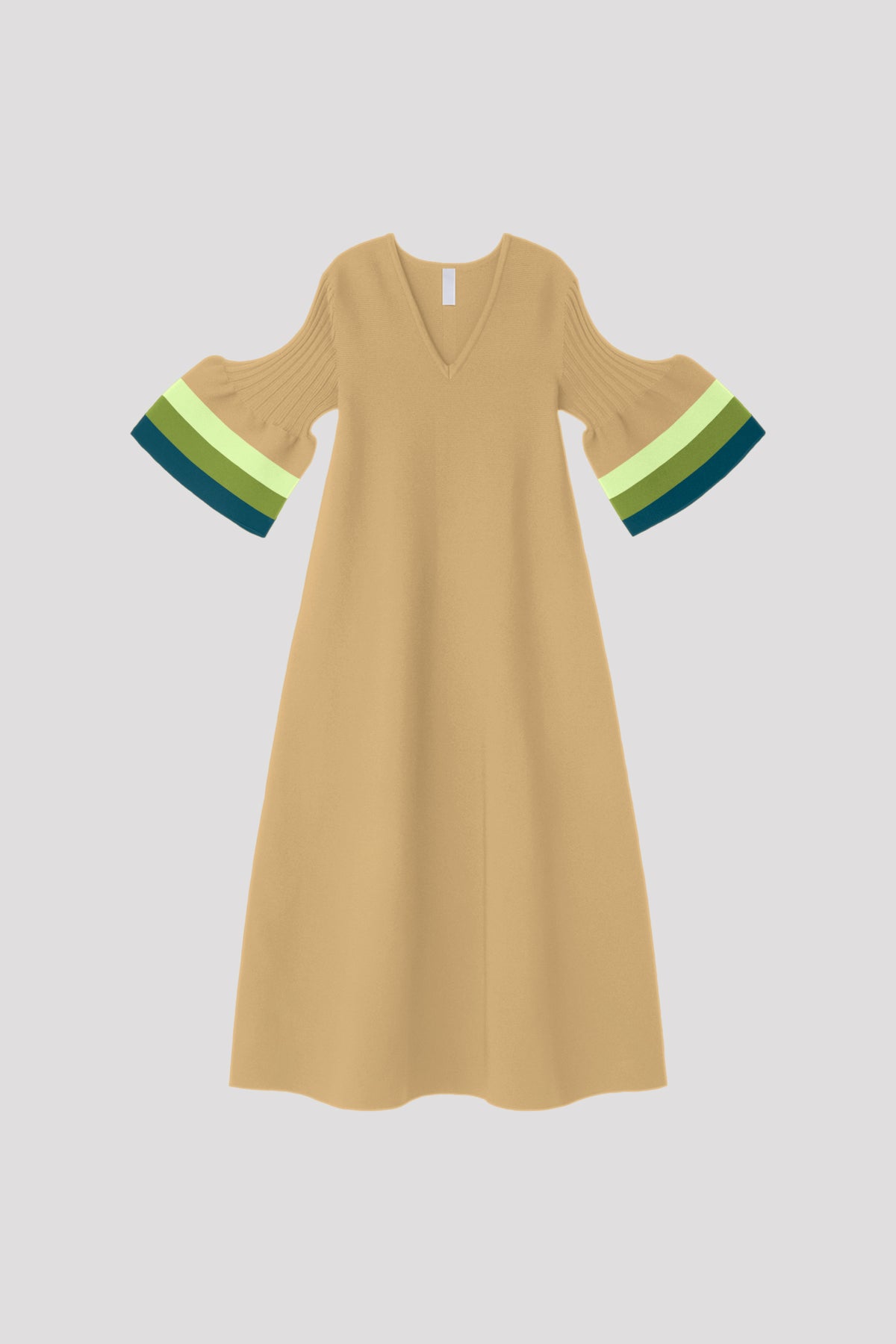 POTTERY SHORT BELL SLEEVE FLARE DRESS