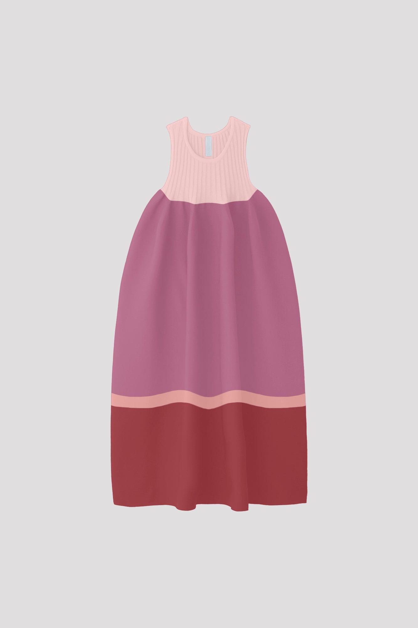 POTTERY SLEEVELESS BUST FLARE DRESS