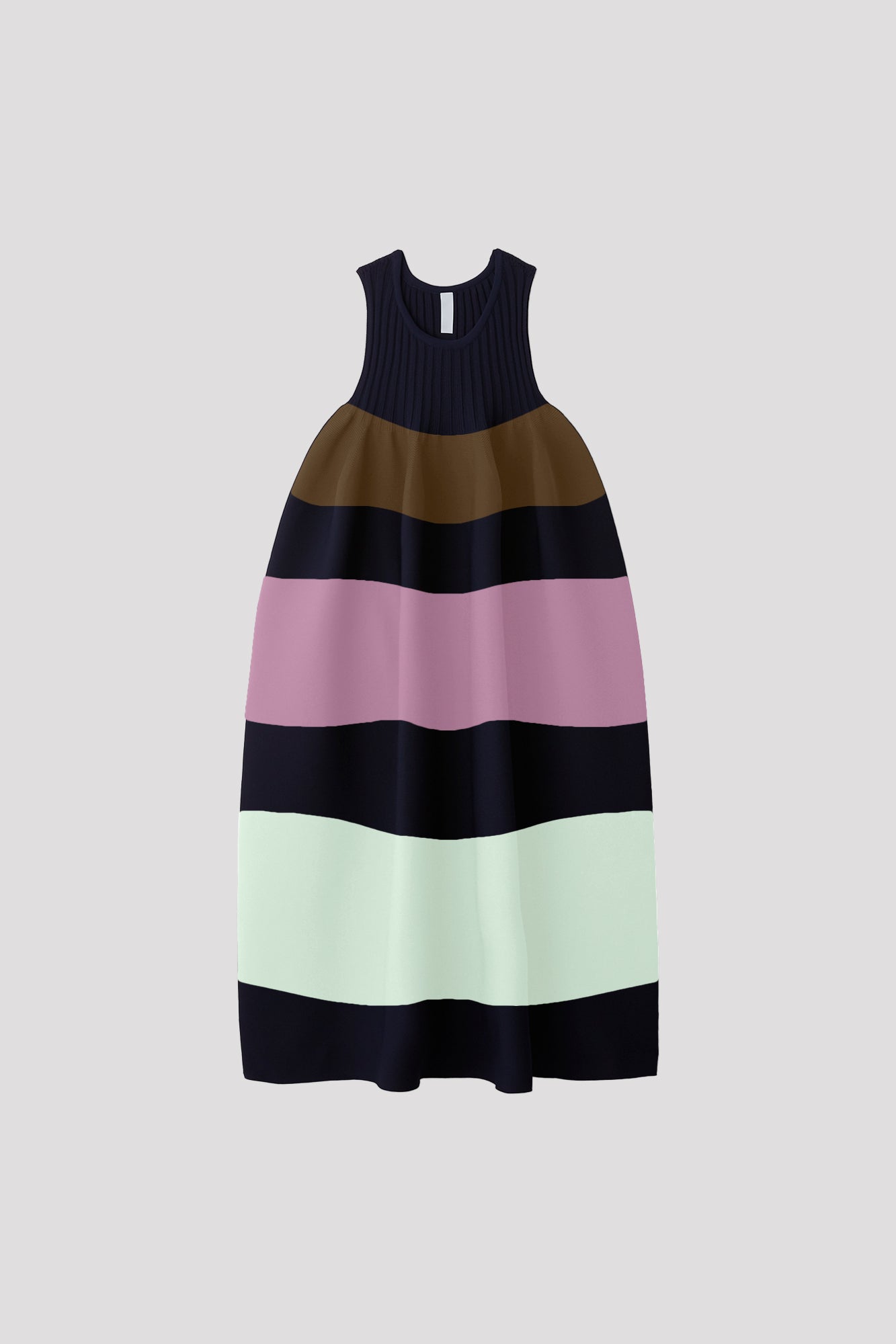 POTTERY SLEEVELESS BUST FLARE DRESS