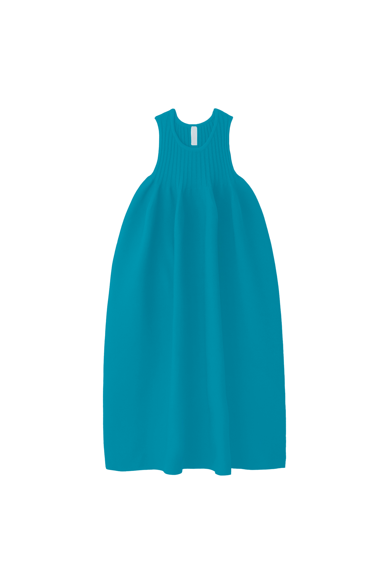 CFCL POTTERY SLEEVELESS TOP ブルー 青 POTTERY SLEEVELESS BUST FLARE DRESS
