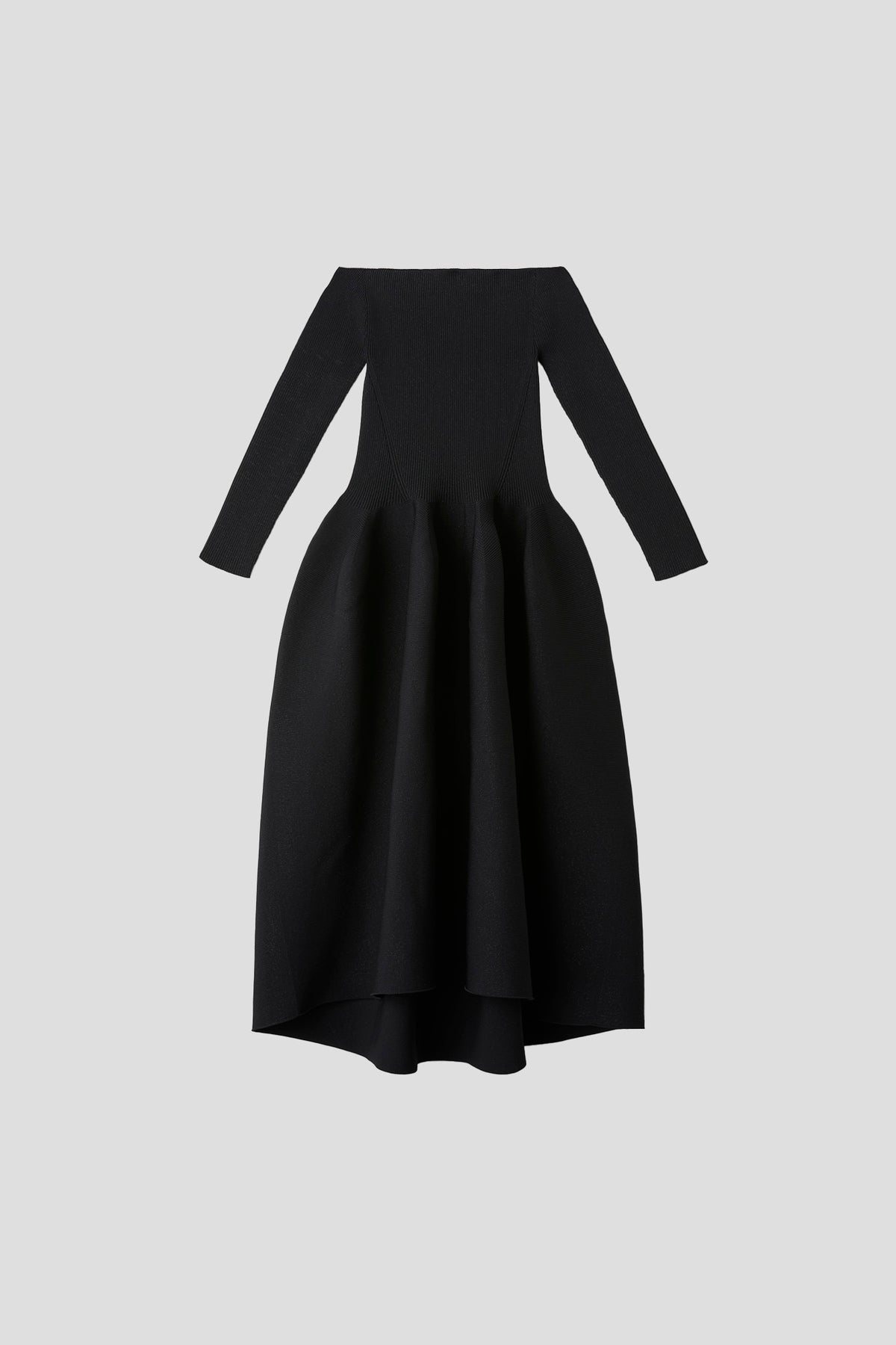 POTTERY HS OFF SHOULDER LONG SLEEVE DRESS