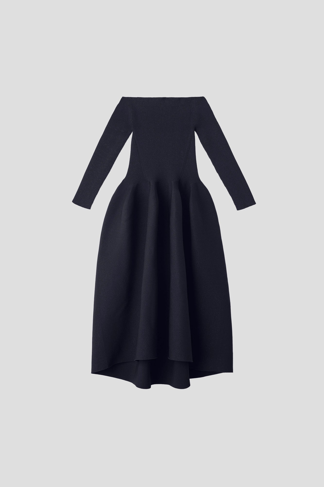 POTTERY HS OFF SHOULDER LONG SLEEVE DRESS
