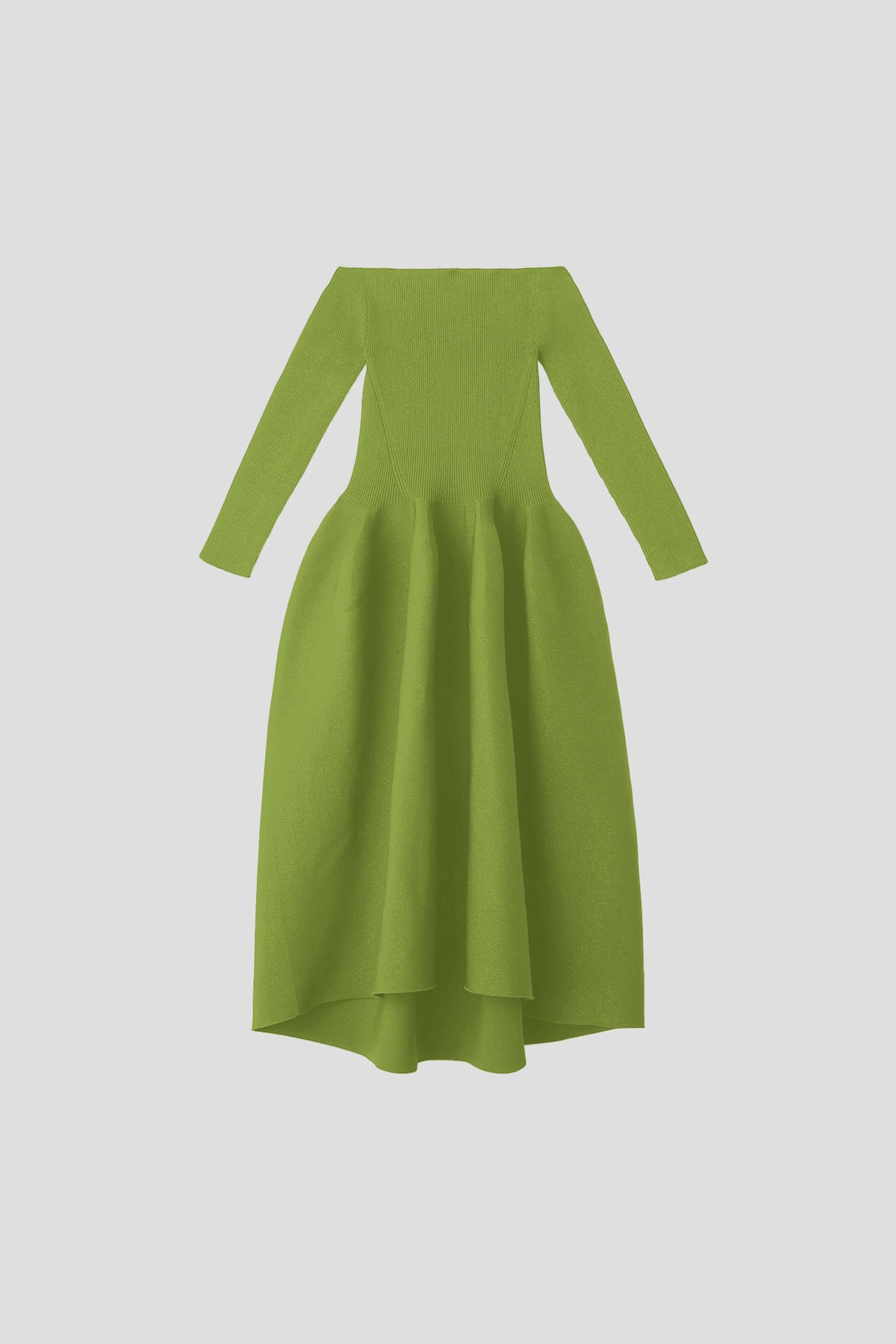 POTTERY HS OFF SHOULDER LONG SLEEVE DRESS