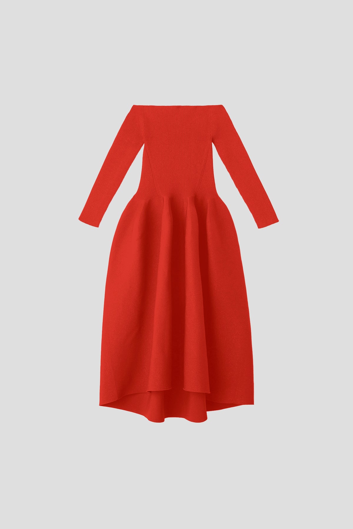 POTTERY HS OFF SHOULDER LONG SLEEVE DRESS