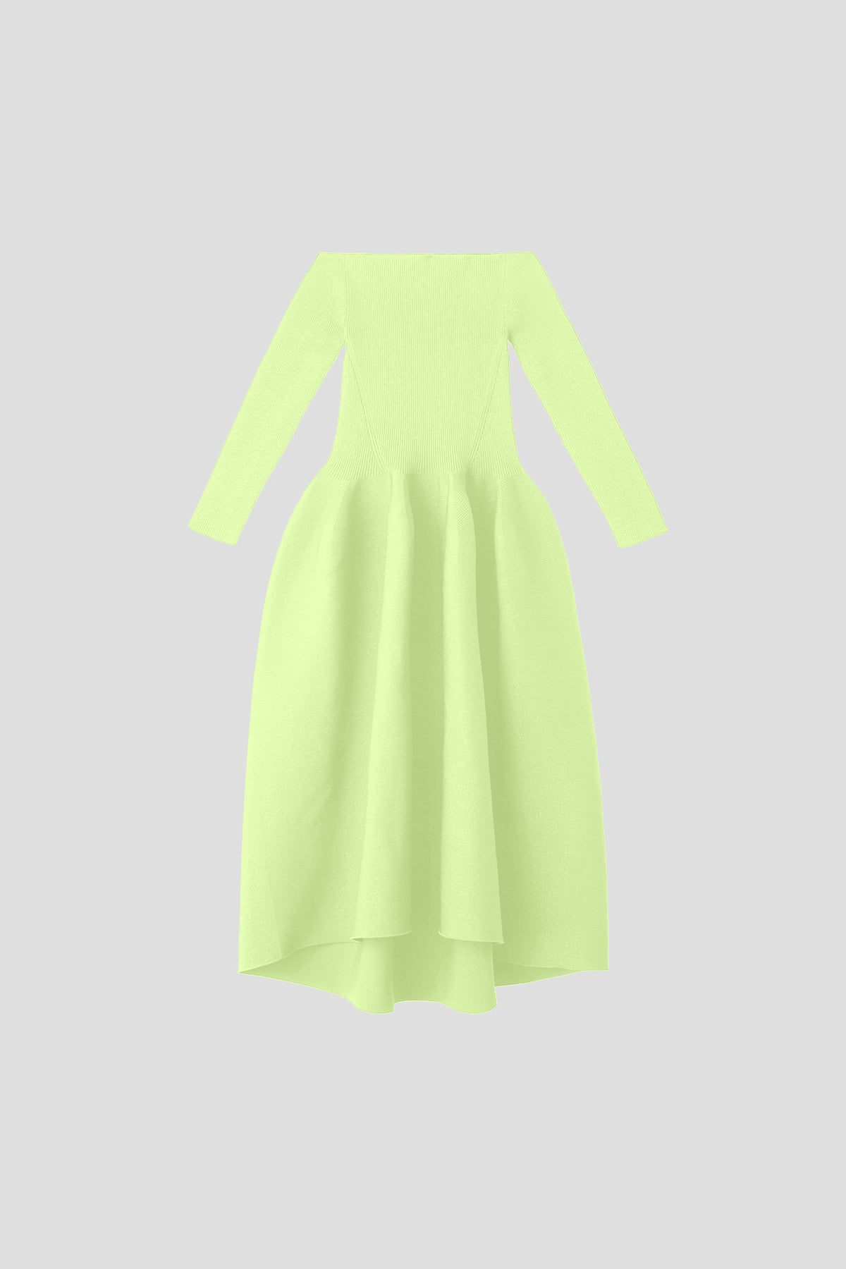 POTTERY HS OFF SHOULDER LONG SLEEVE DRESS