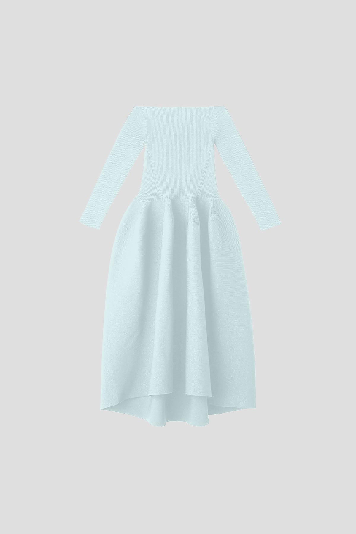 POTTERY HS OFF SHOULDER LONG SLEEVE DRESS
