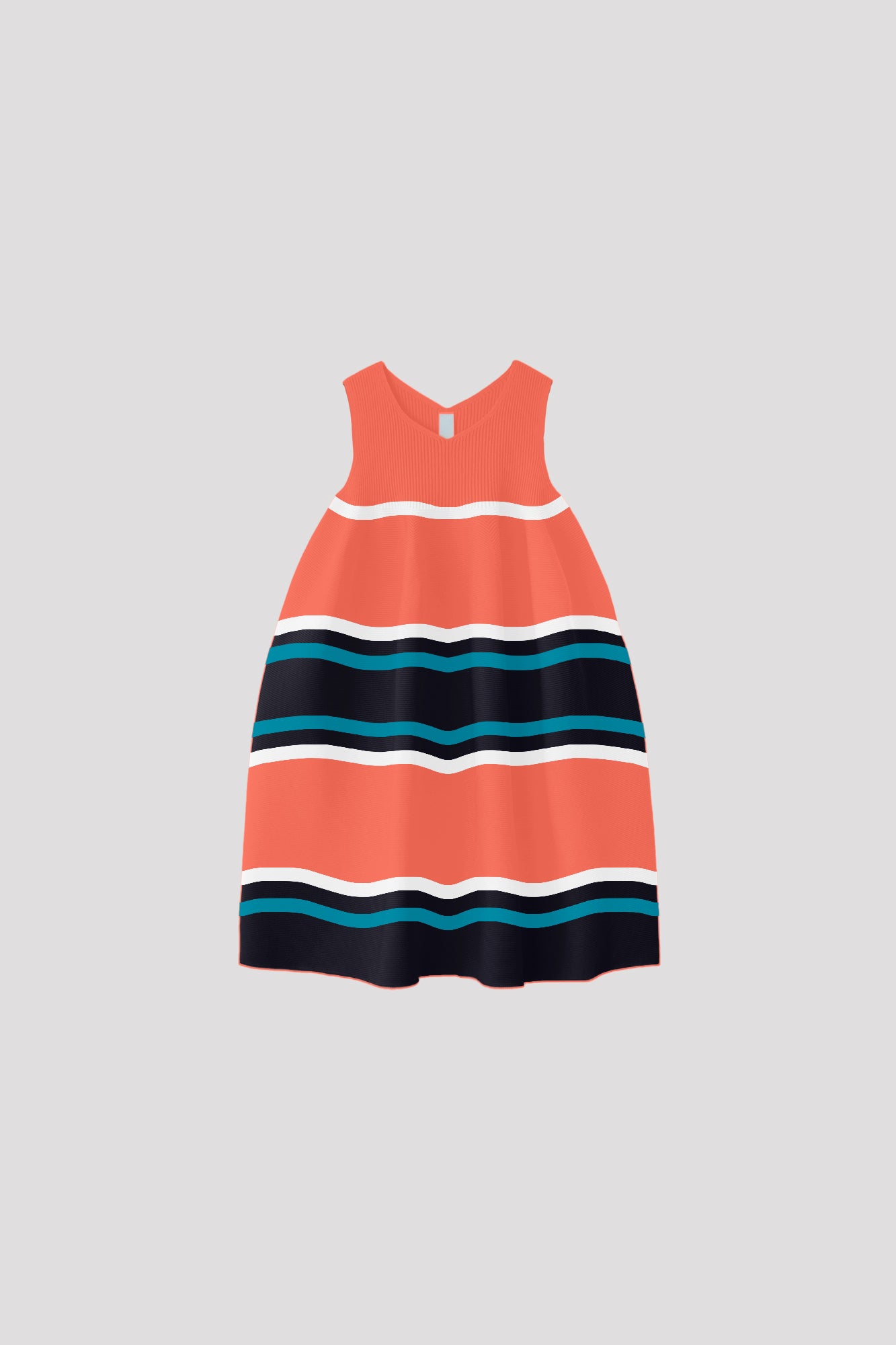 POTTERY KIDS SLEEVELESS BUST FLARE DRESS